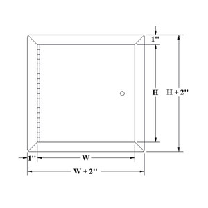 If you need the 24” x 36” - High-Security Fire-Rated Insulated Access Door With Flange, visit our website today!