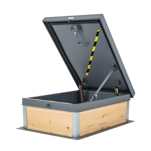 36" x 48" Roof Access Hatch with Wood/Fesco Curb