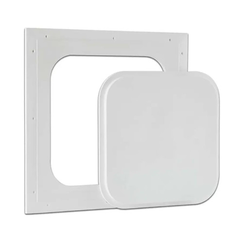 24" x 24" Pop-Out Radius Corner - Gypsum Access Panel for Ceilings