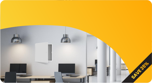 Aesthetic Access Panel with Hidden Flange