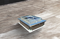 Domed Galvanized Steel Roof Hatch