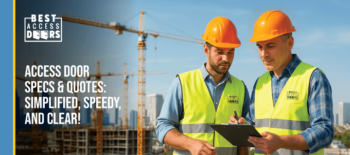 Access Door Specs & Quotes: Simplified, Speedy, and Clear!