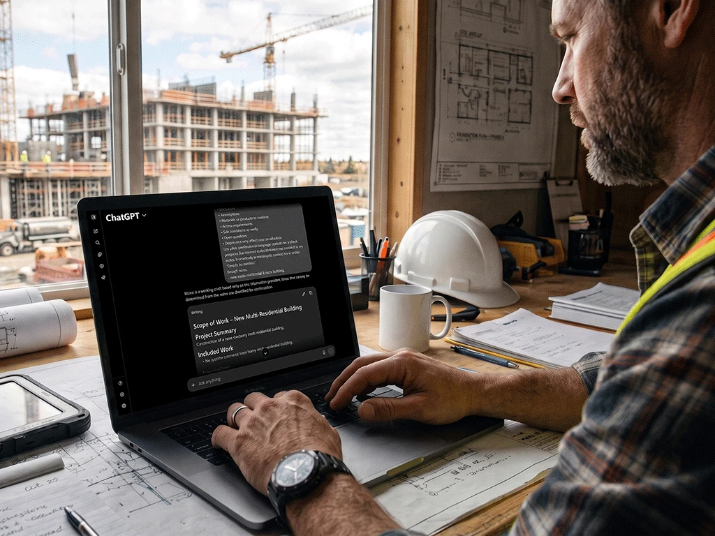 AI for Contractors: 10 Simple Ways to Save Time on Construction Work