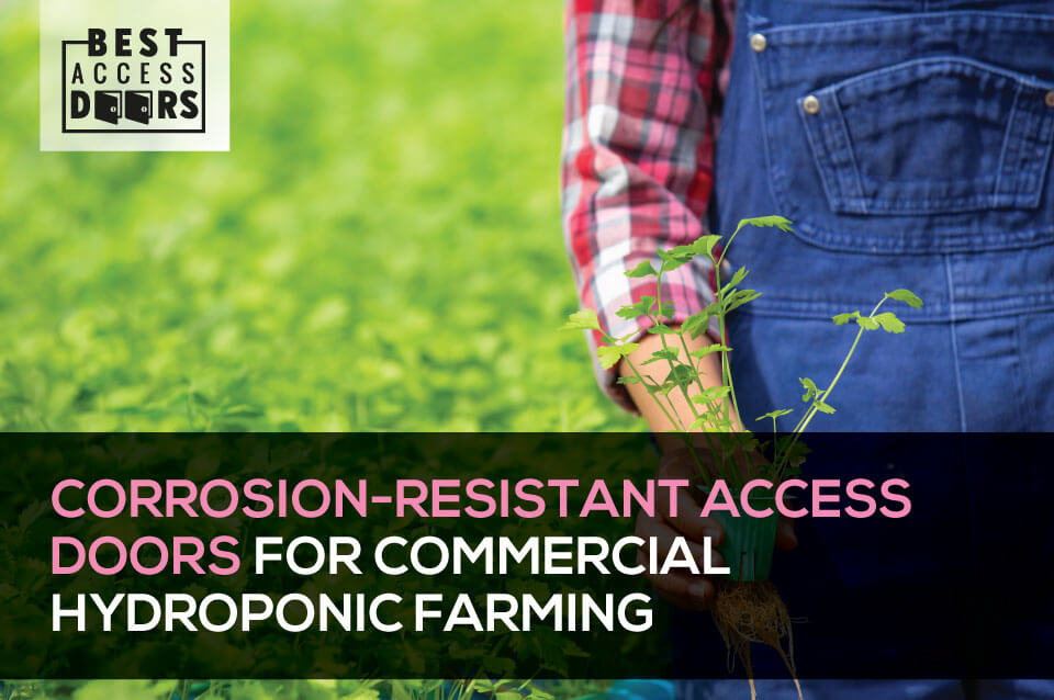 ​Corrosion-Resistant Access Doors for Commercial Hydroponic Farming