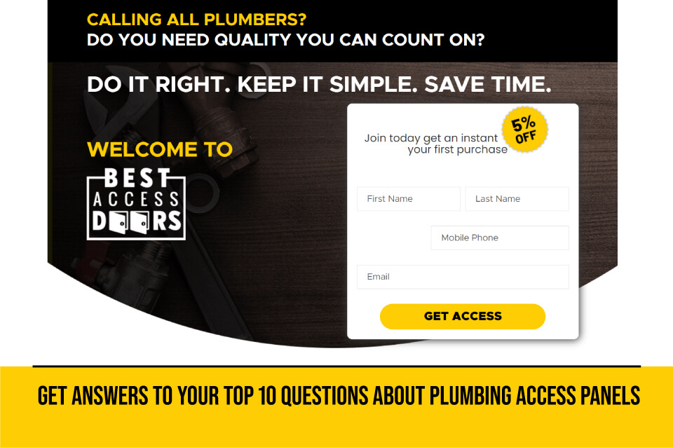 Get Answers to Your Top 10 Questions About Plumbing Access Panels