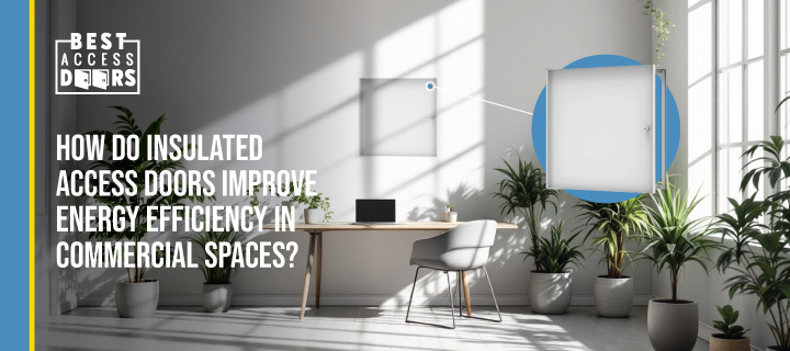 How Do Insulated Access Doors Improve Energy Efficiency in Commercial Spaces?