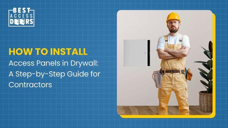 How to Install Access Panels in Drywall: A Step-by-Step Guide for Contractors