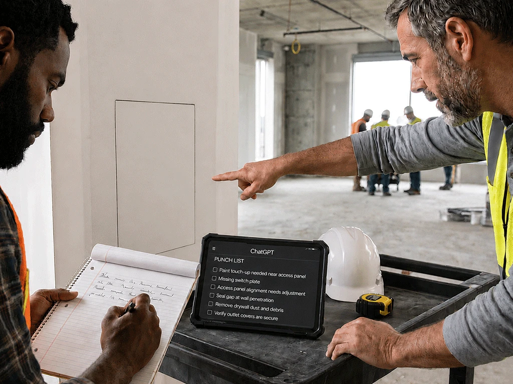 How to Use AI to Create a Construction Punch List
