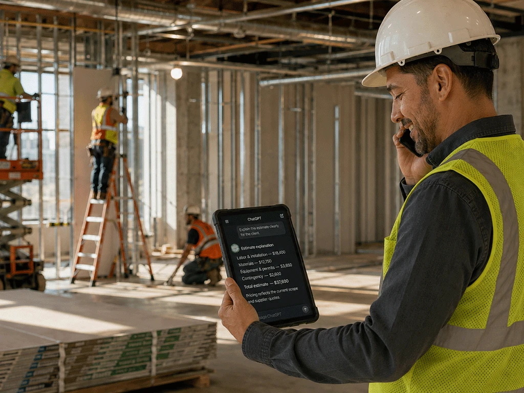 How to Use AI to Write Better Construction Estimates and Quote Explanations