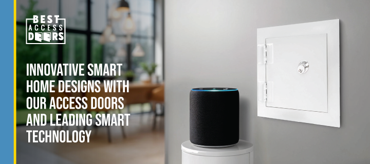 Innovative Smart Home Designs With Our Access Doors and Leading Smart Technology
