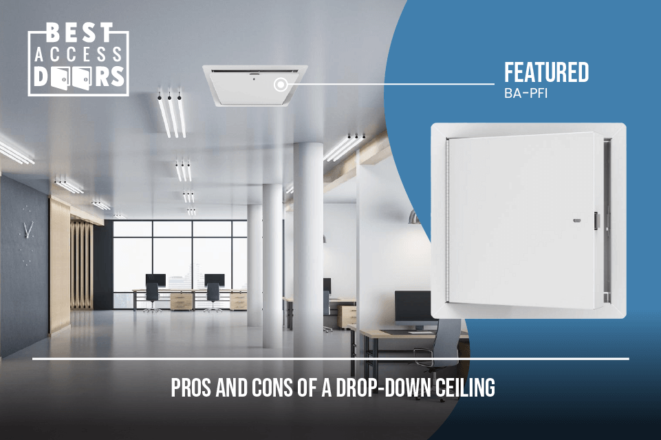 ​Pros and Cons of a Drop-Down Ceiling