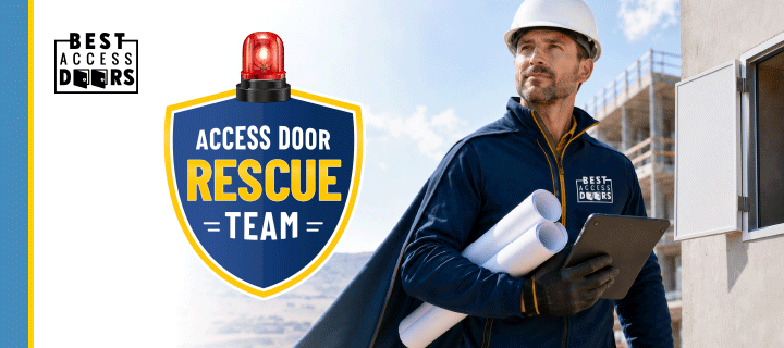 Mid-Project Panic? How to Find the Right Access Door Fast When Specs, Sizing, or Fire Ratings Get Complicated