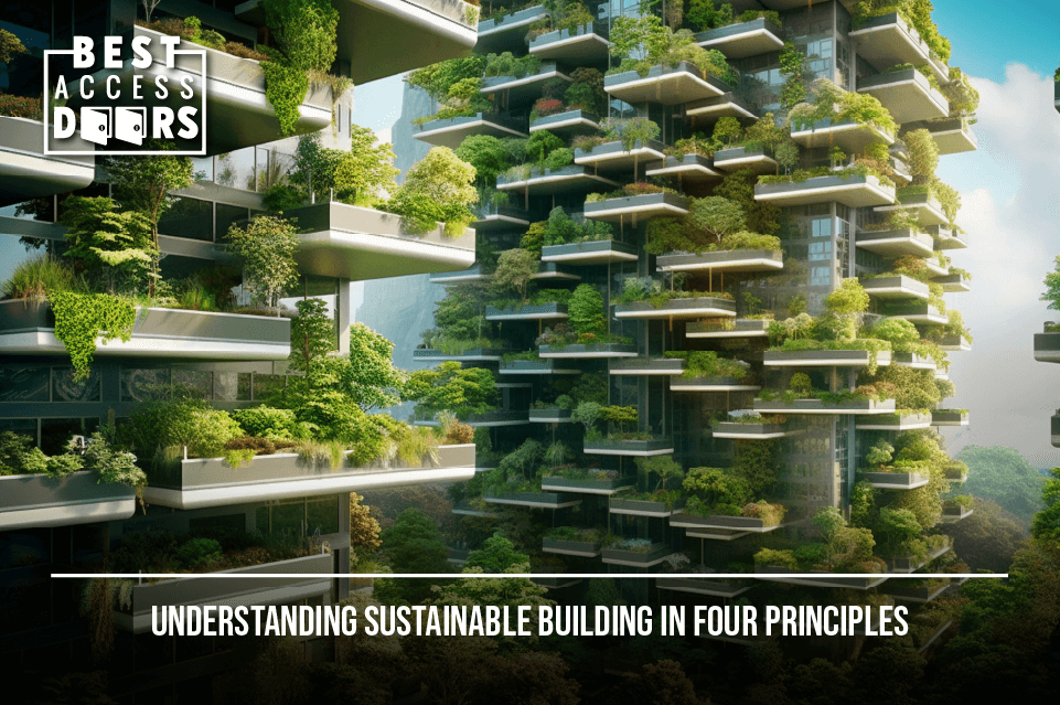 Understanding Sustainable Building in Four Principles 