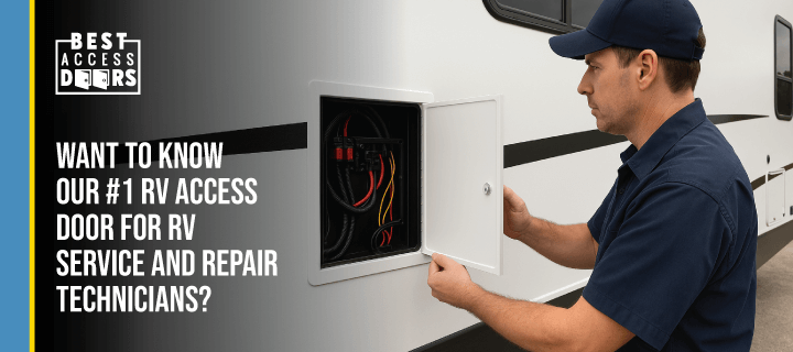 Want To Know Our #1 RV Access Door for RV Service and Repair Technicians? 