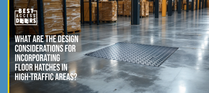 What Are the Design Considerations for Incorporating Floor Hatches in High-Traffic Areas?