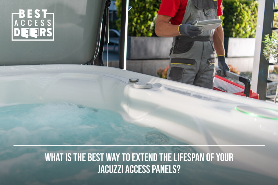 What is the Best Way to Extend the Lifespan of Your Jacuzzi Access Panels?