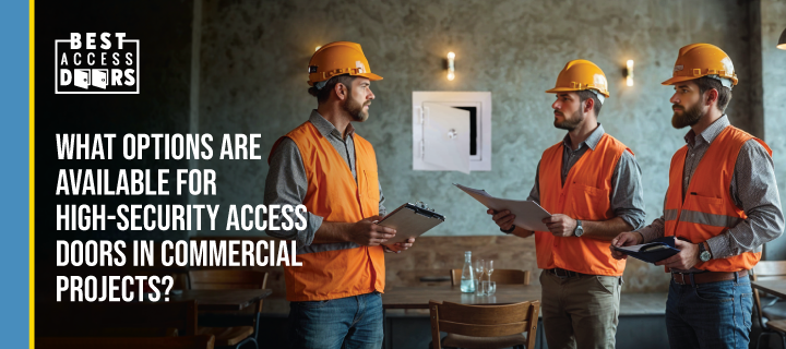 What Options Are Available for High-Security Access Doors in Commercial Projects?