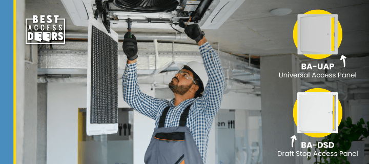 What Size Access Panel Do I Need for Commercial HVAC & MEP Rooms?