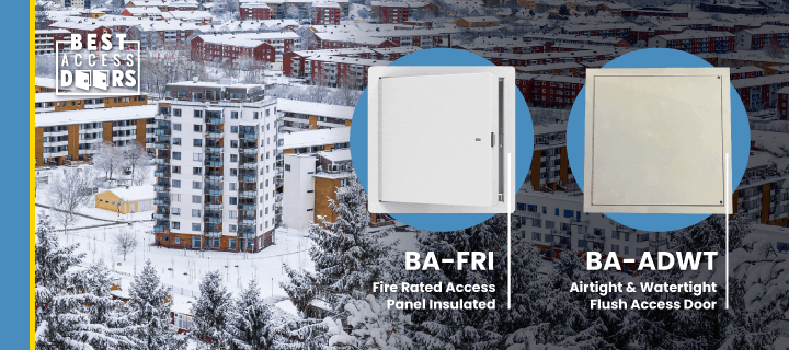 Which Access Panels Support LEED Points and Energy Code in Cold-Climate Builds?
