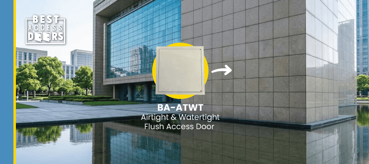 Which Access Panels Work Best in Exterior or High-Moisture Commercial Zones?