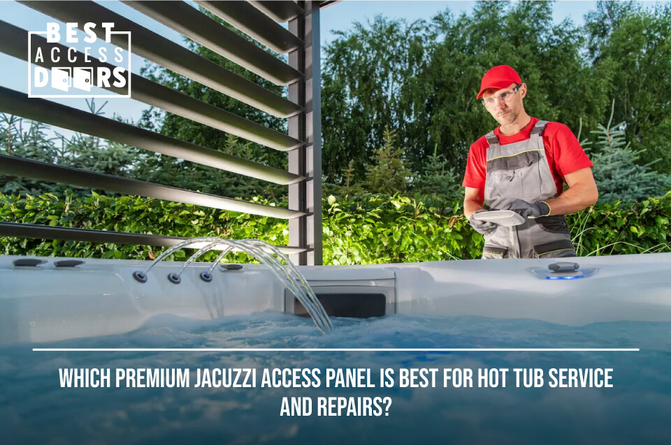 Which Premium Jacuzzi Access Panel is Best for Hot Tub Service and Repairs?