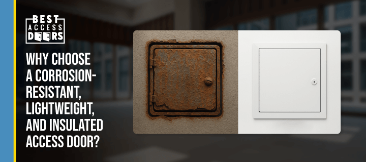 Why Choose a Corrosion-Resistant, Lightweight, and Insulated Access Door?