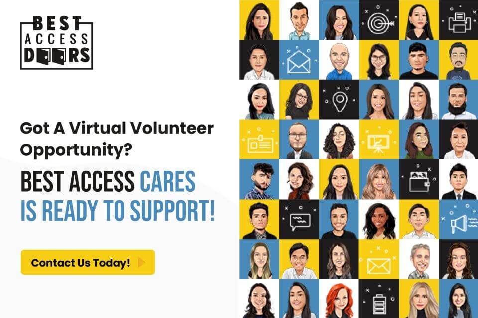 Got a Virtual Volunteer Opportunity? Best Access Cares Is Ready to ...