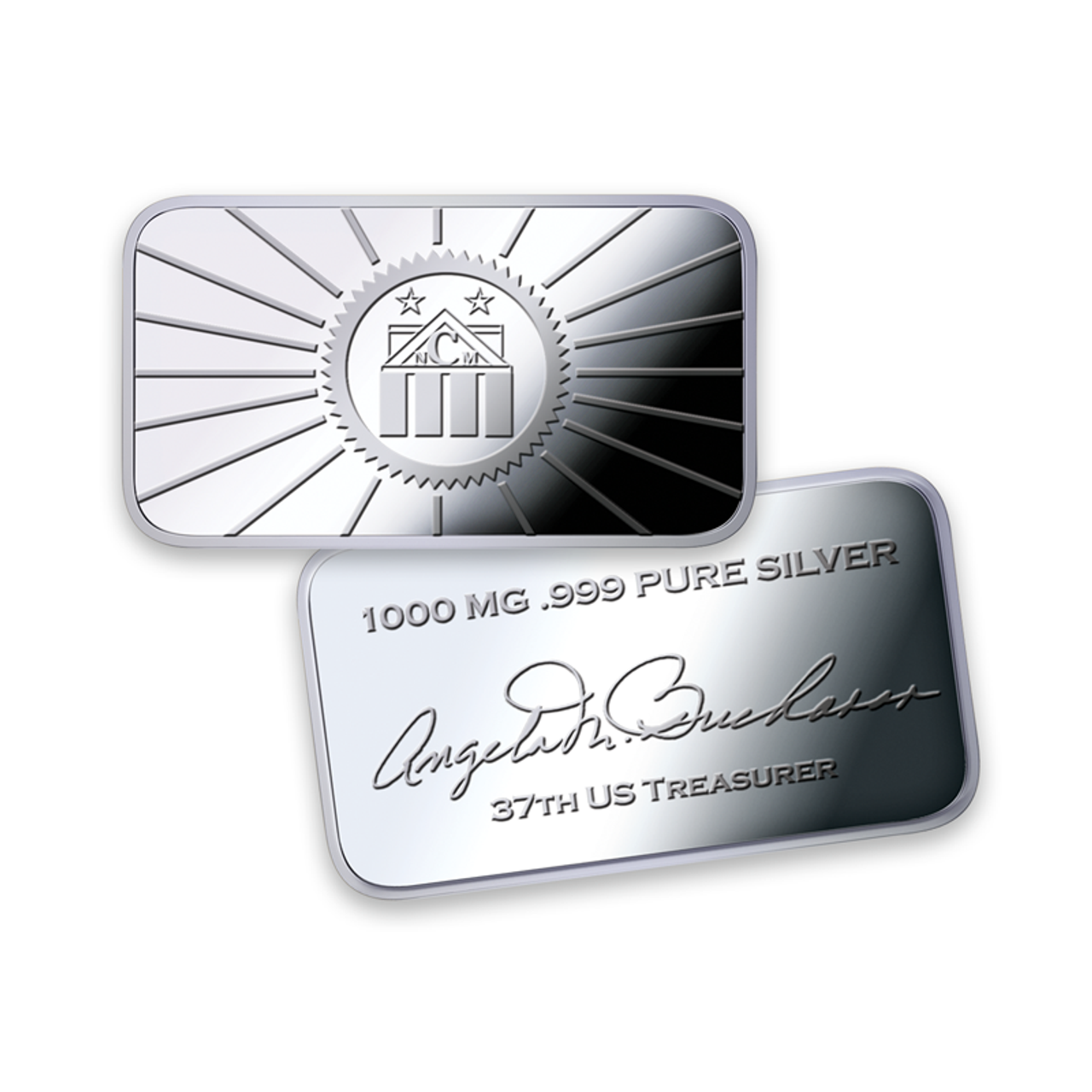 Official NCM .999 Pure Silver Bars - National Collector's Mint