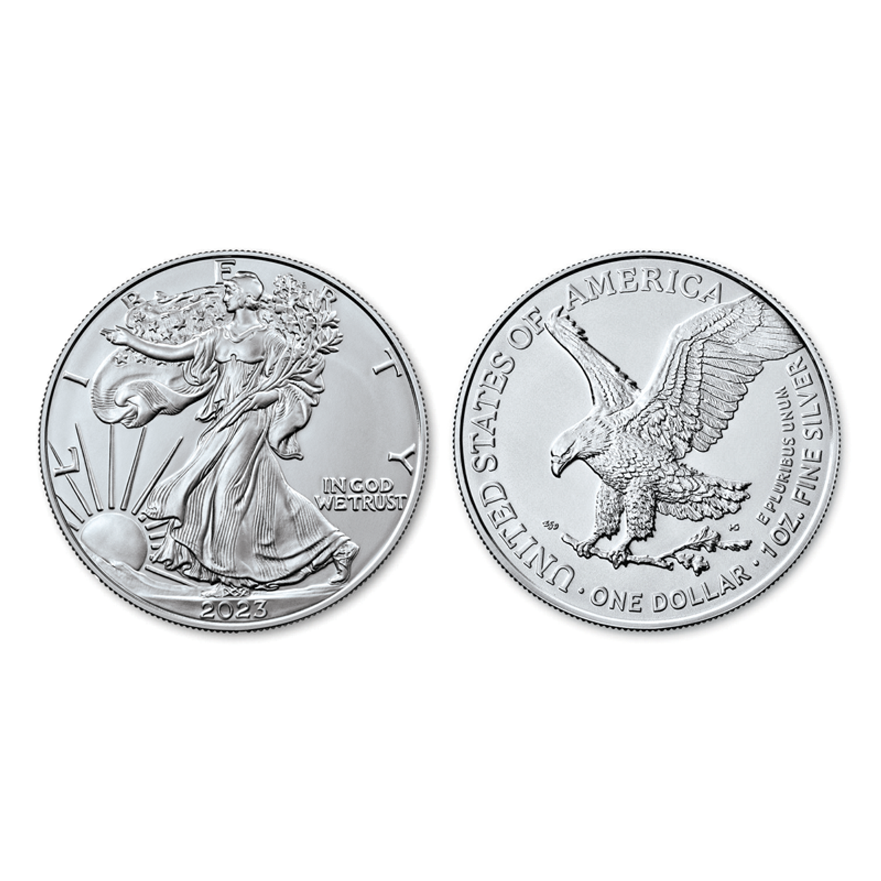 American Eagle 2023 One Ounce Silver Uncirculated Coin - US Mint