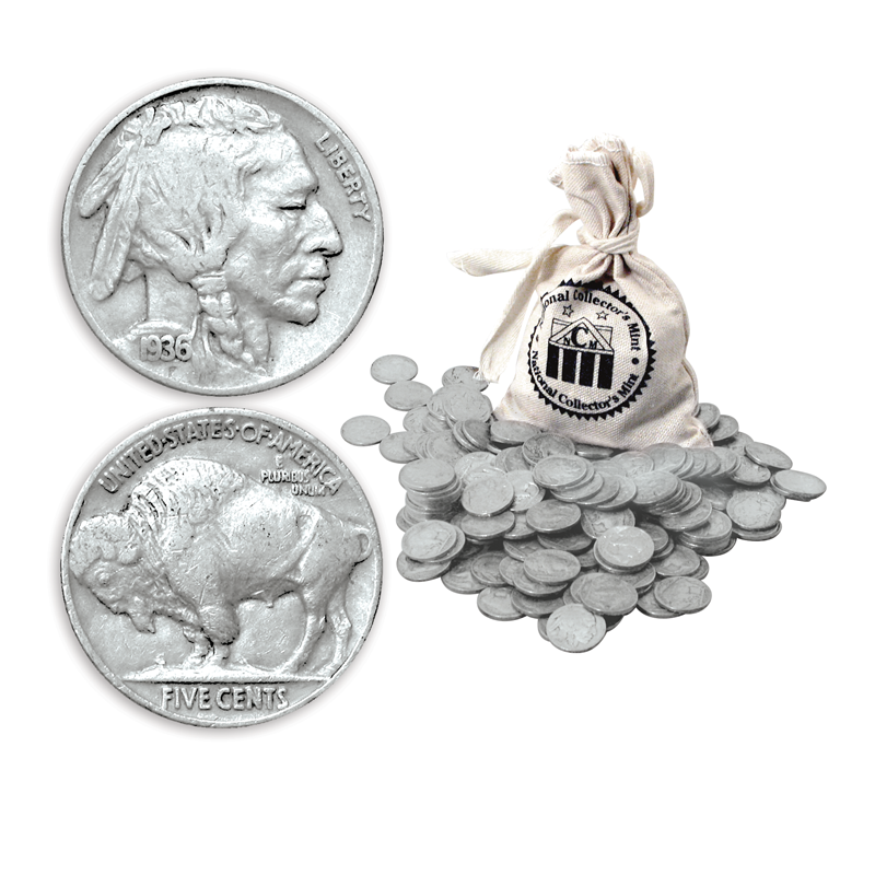 Grab Bag of 20 Buffalo Nickels - National Collector's Mint