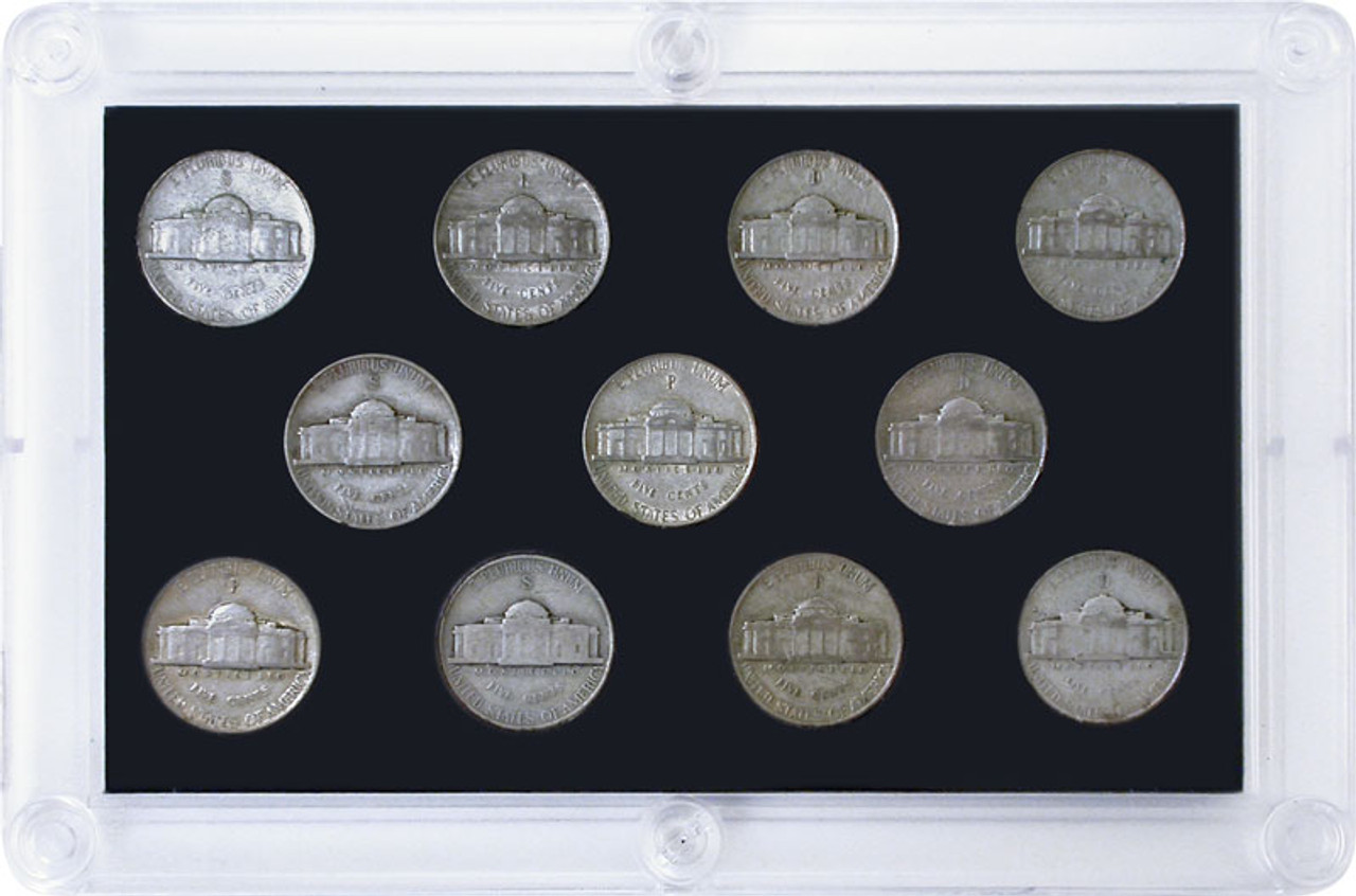 11-pc “Wartime Silver” Nickel Set - National Collector's Mint