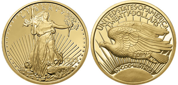 5 piece Million Dollar Tribute Proof Set - National Collector's Mint