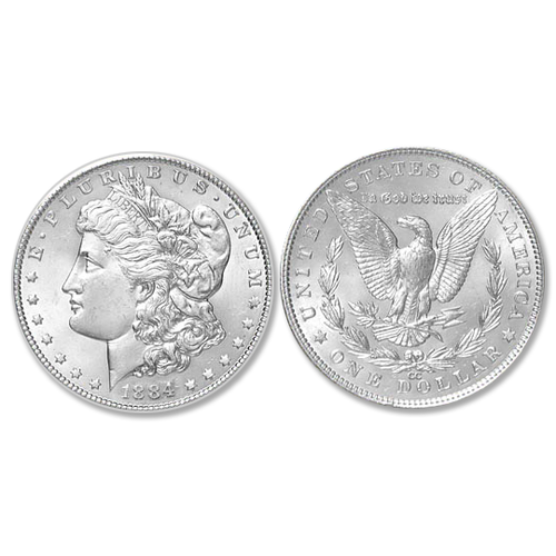 1884 silver dollar price
