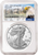 A picture of 1776-2026 Perfect PR70 Silver Eagle Dollar