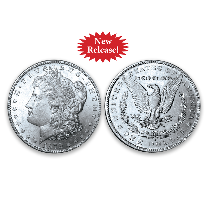 A picture of 1879-S Morgan Silver Dollar XF/AU Condition