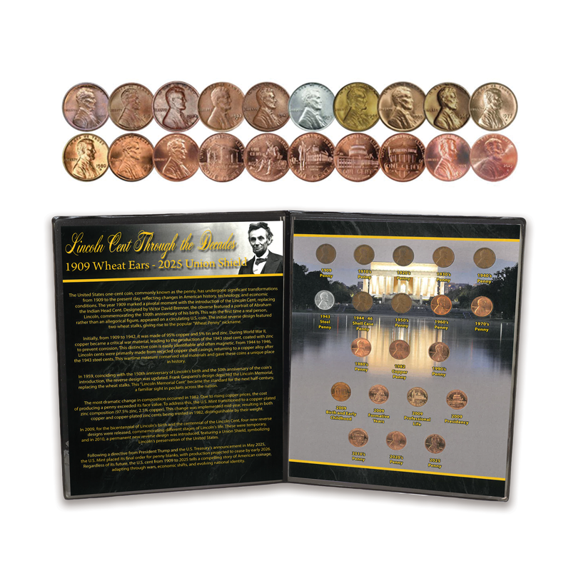 A picture of Deluxe Lincoln Penny Collection