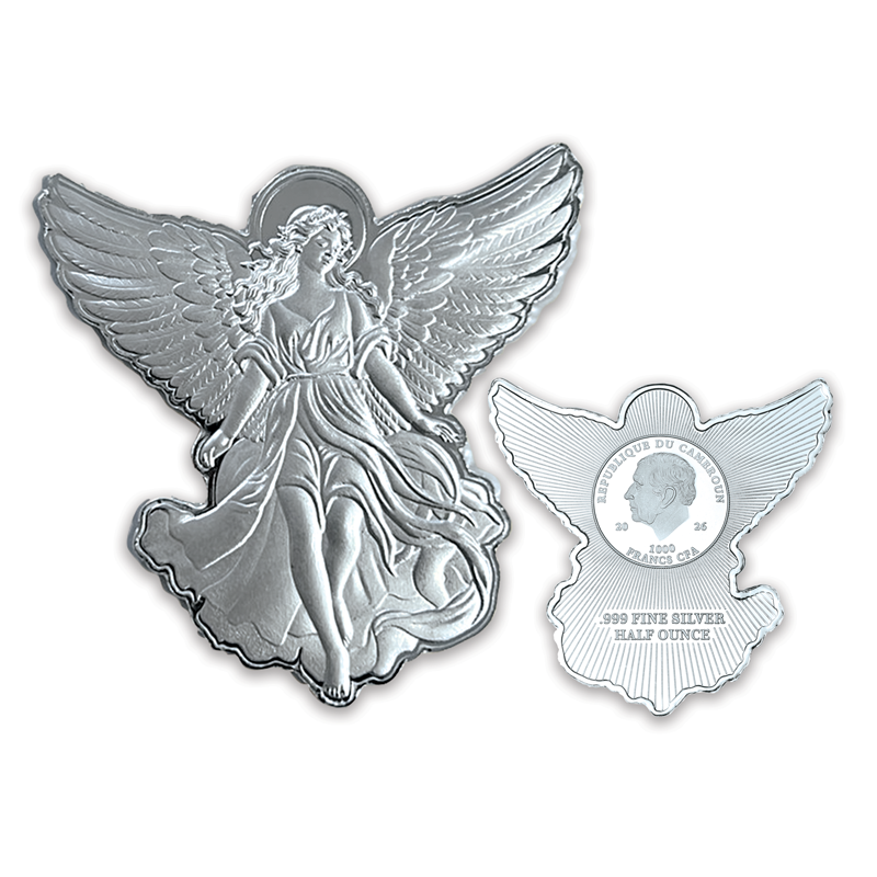 A picture of 2026 Pure Silver Angel Coin