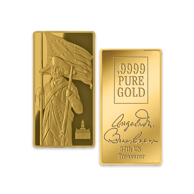 A picture of Patriot Gold Bar