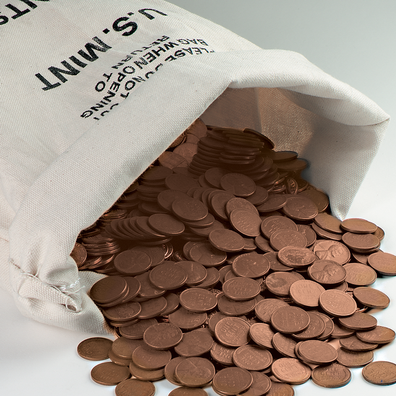 A picture of Grab Bag Penny Collection from the San Francisco Mint