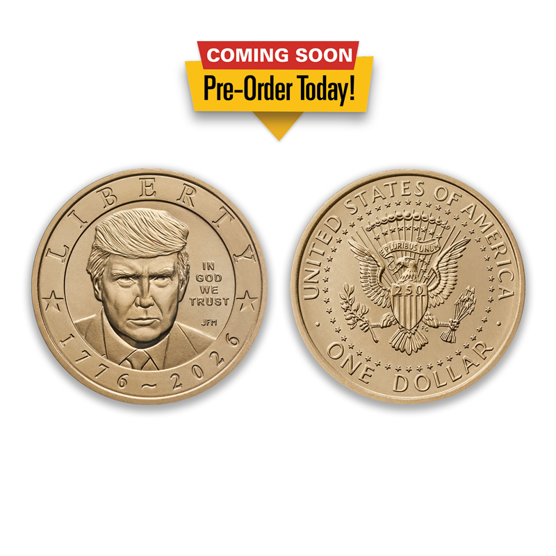 An image of the Gold Card Trump Dollar