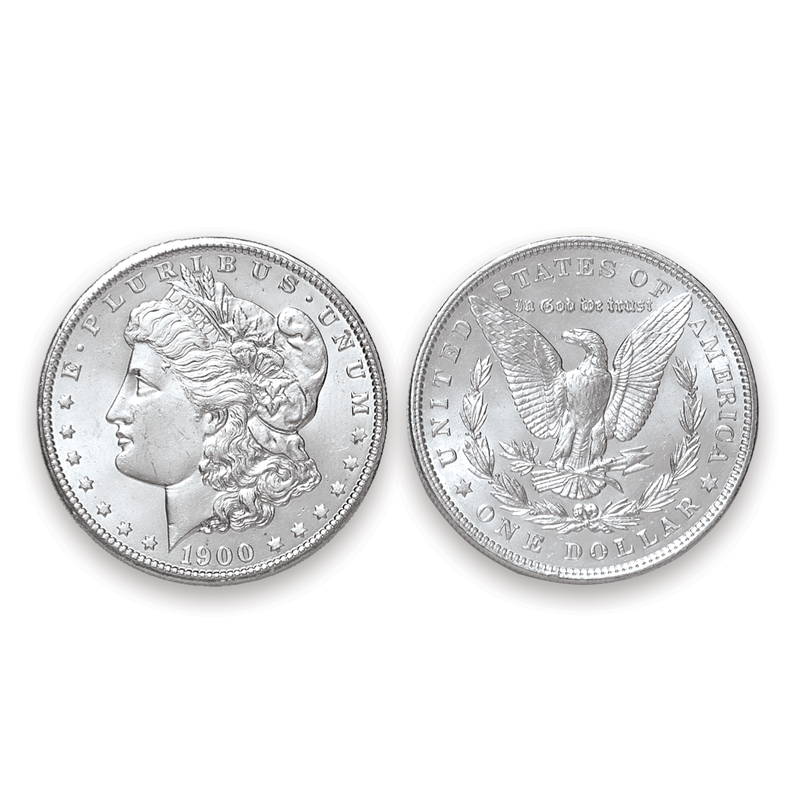 Brilliant Uncirculated Morgan Silver Dollar