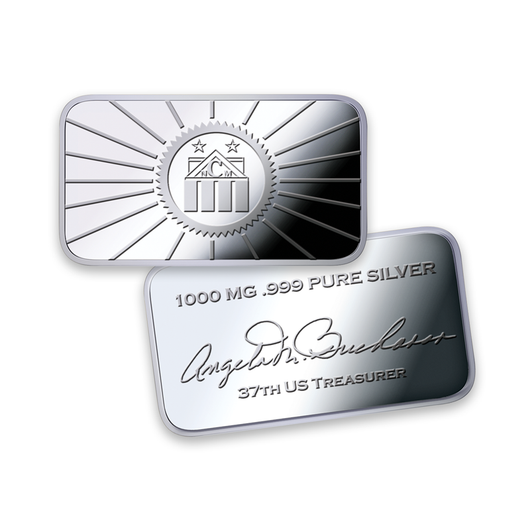 人気商品・アウトレット アンティークコイン 銀貨 1oz Silver bar .999