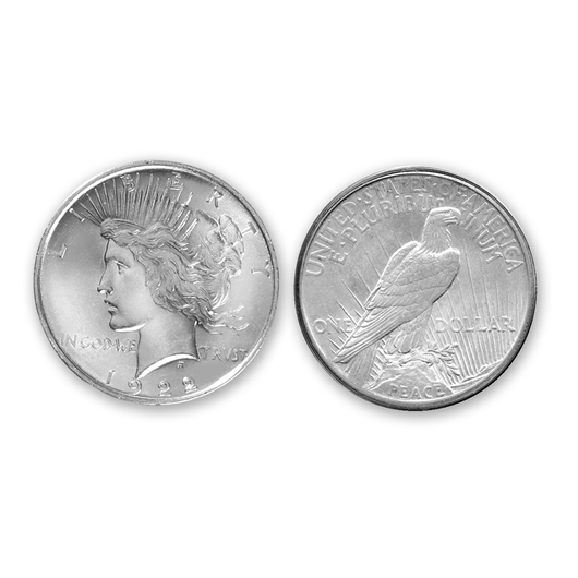 1922 Peace Dollar Uncirculated - National Collector's Mint