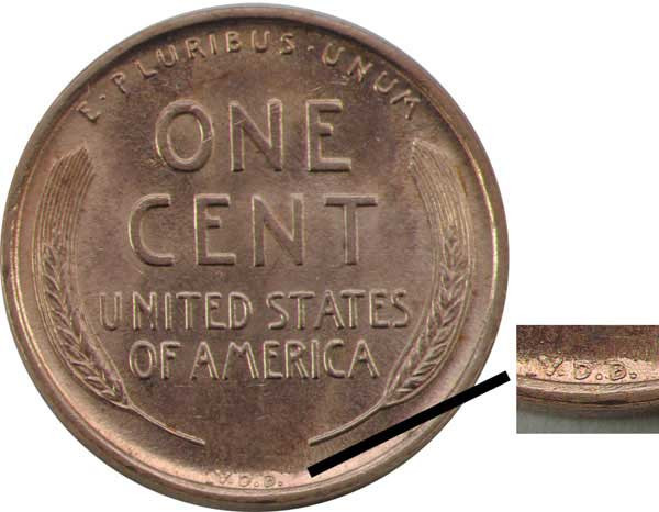 1909 VDB Penny VF+ very fine - National Collector's Mint