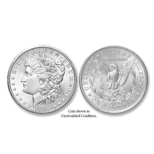 1884-CC Morgan Silver Dollar - Carson City - Proof-Like