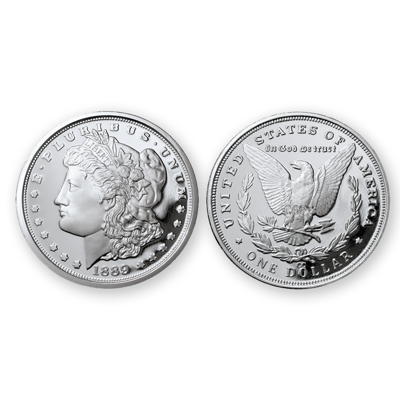 1889-CC Morgan Dollar Tribute Proof - National Collector's Mint