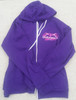 DuramaxGear - Women's Zip-Up Hoodie- Pink and White (T14016)