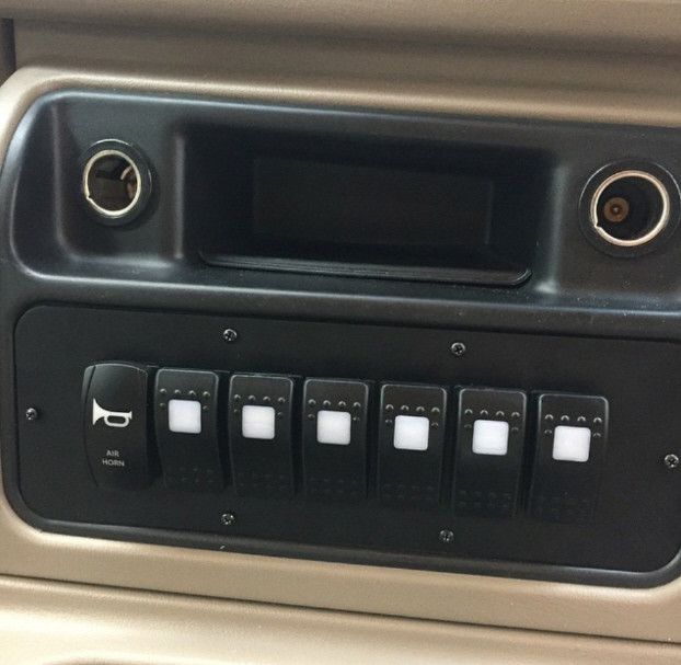 Center Console Switch Panel