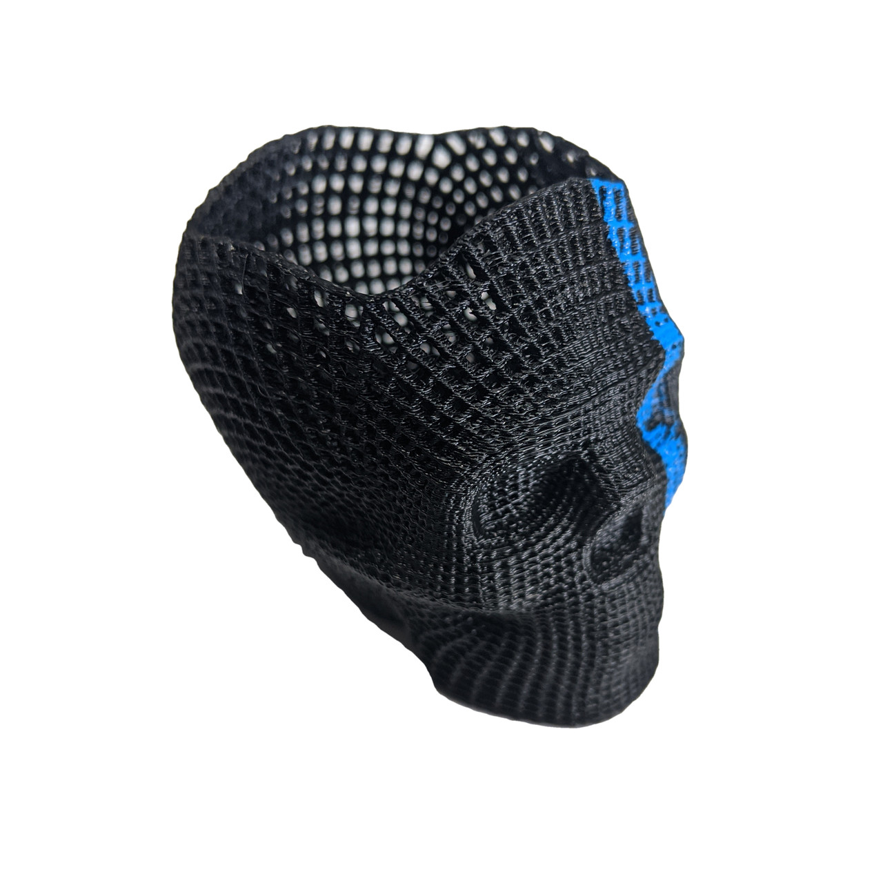 Thin Blue Line Skull | 2.1 inches Tall x 1.7 inches Wide | ABS