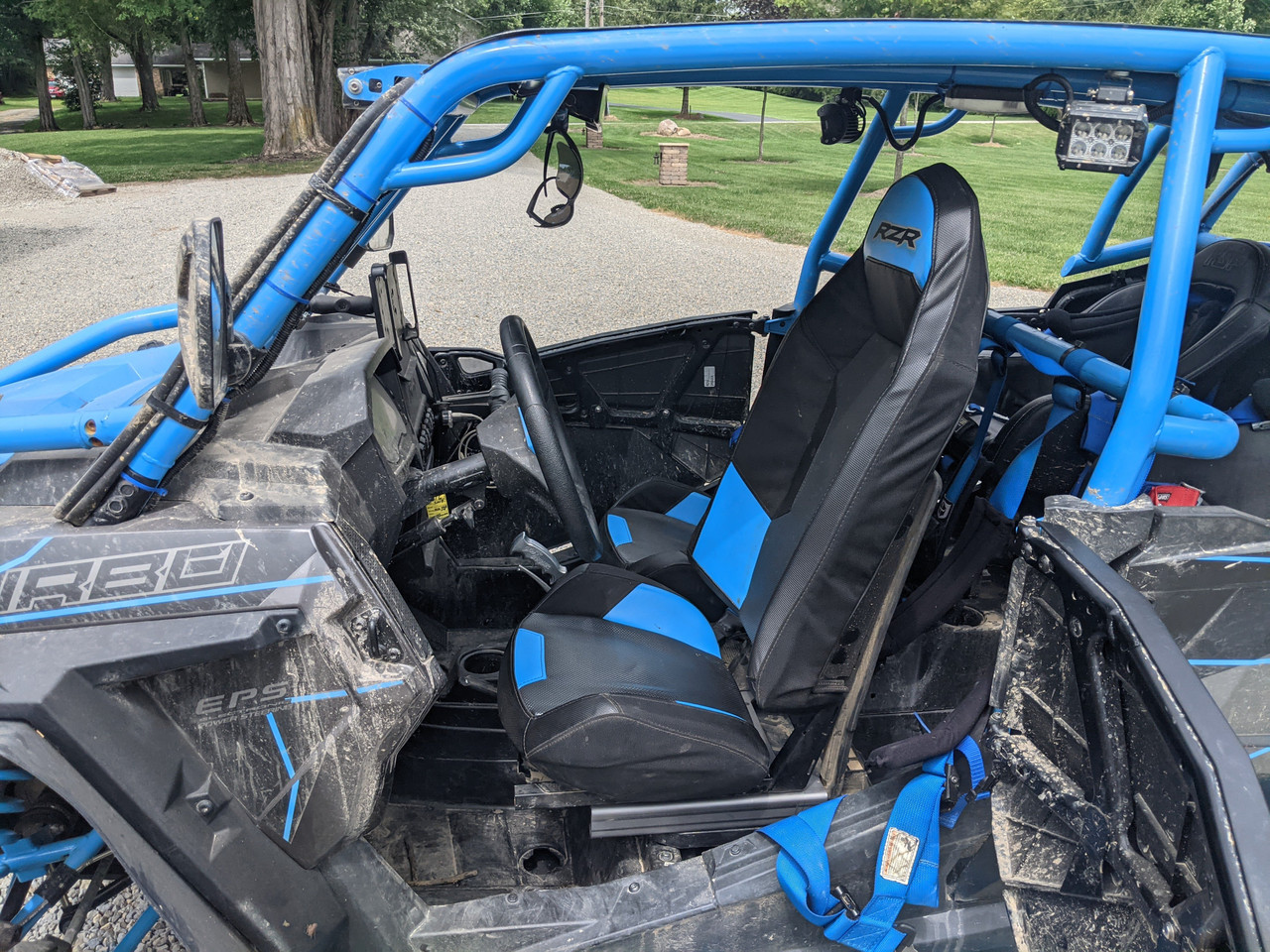 RZR Ultra Slider Seat Riser | 4.5in Additional Slide | 2in Rise